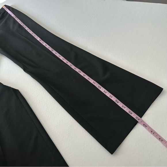 The Limited Cassidy Black Wide Leg Mid Rise Dress Pants Sz 2 Short - Picture 15 of 16